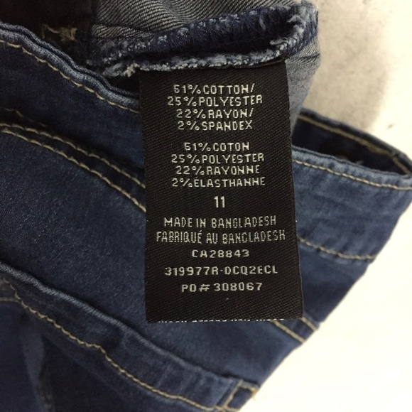 Tattoo Jean Shorts Womens 11 - Picture 5 of 10